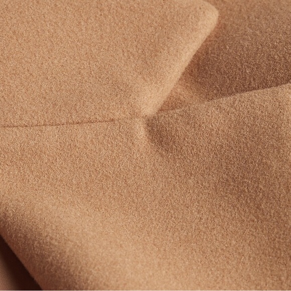 Express Belted Wrap Front Faux Wool Coat size Large winter jacket heavy NWT - Picture 10 of 10